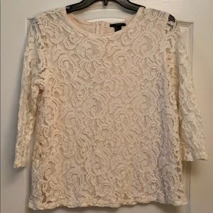 Forever 21 lined lace top